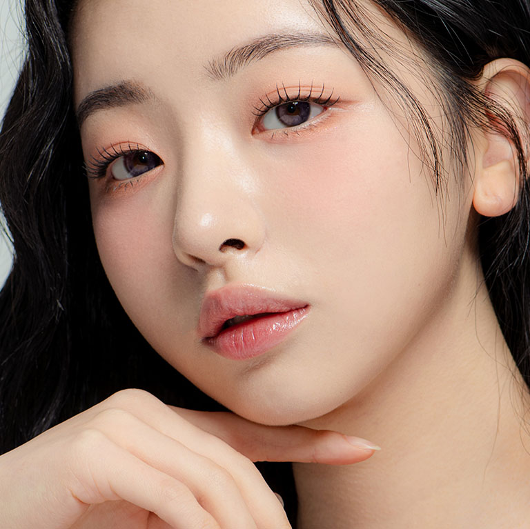 [두눈] 진주쉘 버건디